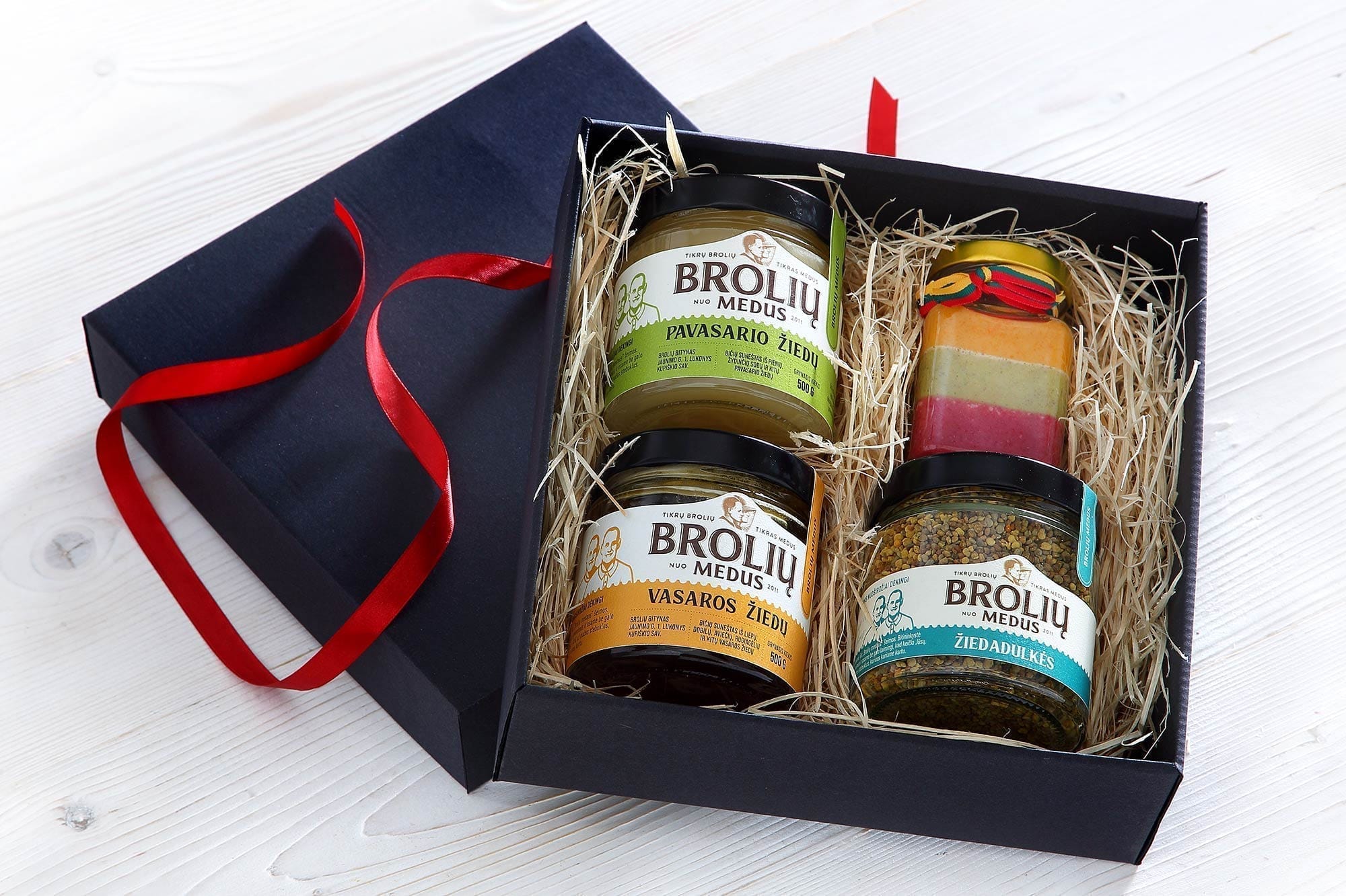 bičių produktų rinkinys