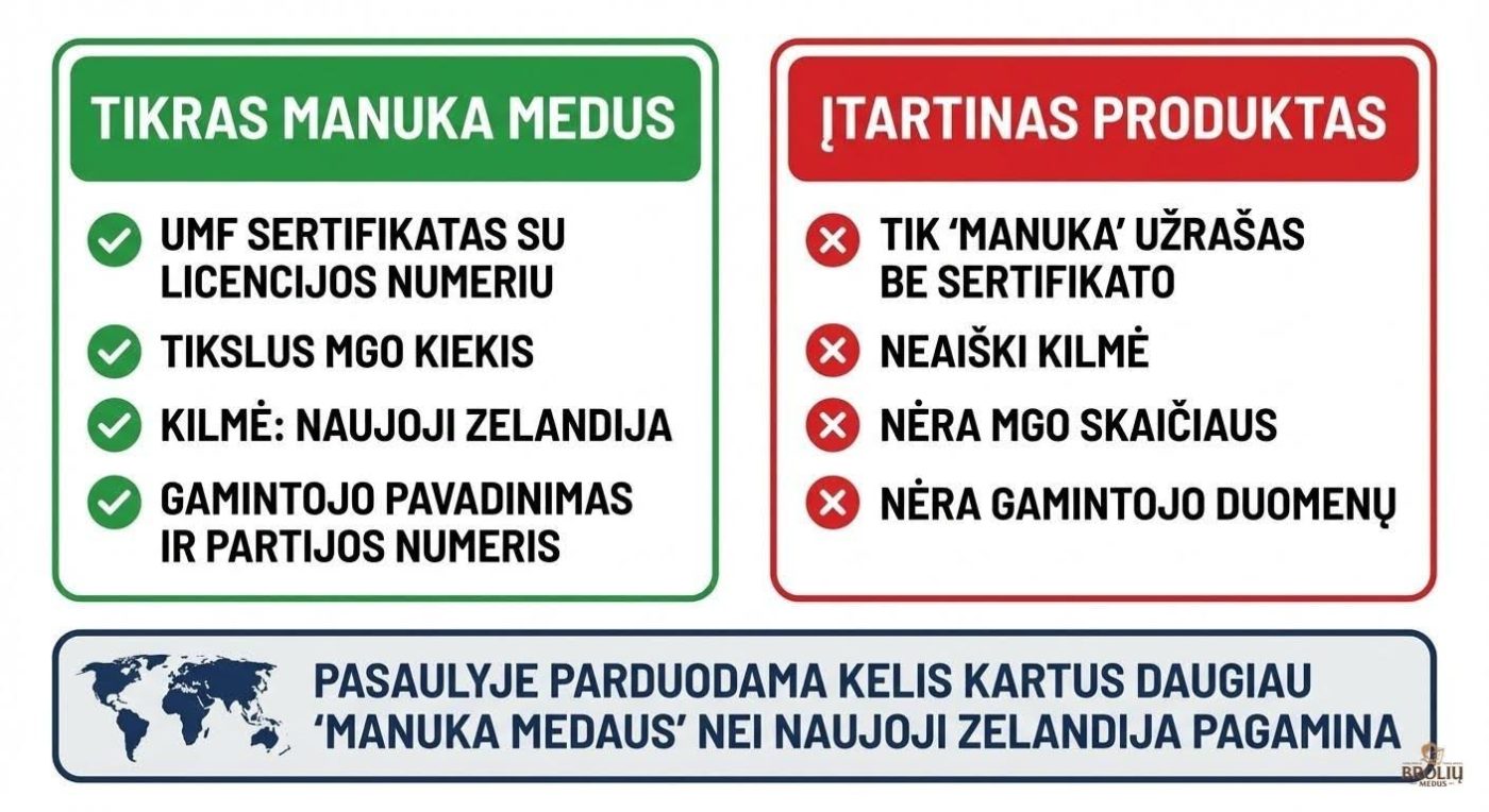 Manuka medus: kas tai, nauda sveikatai, MGO reikšmė ir kaip išsirinkti 3 manukaMedus